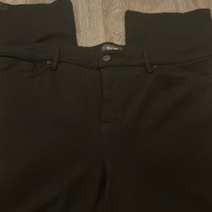 NYDJ Marilyn Straight leg black pants